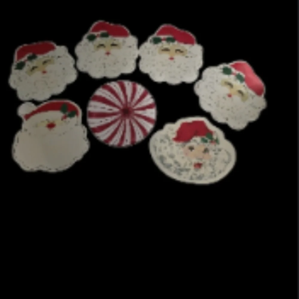Festive Santa Placemats